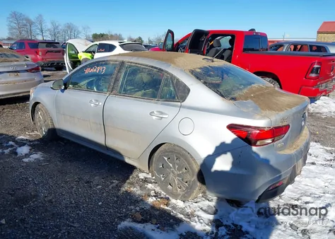 2020 Kia Rio Lx из США, поврежденный, VIN 3KPA24AD9LE311302